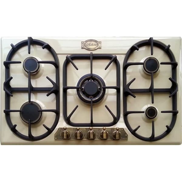Kaiser KG 9325 ElfEm Retro Gasolkök 90cm Fristående/Exklusivt gas från Kaiser/Gaskokplatta/Ivory