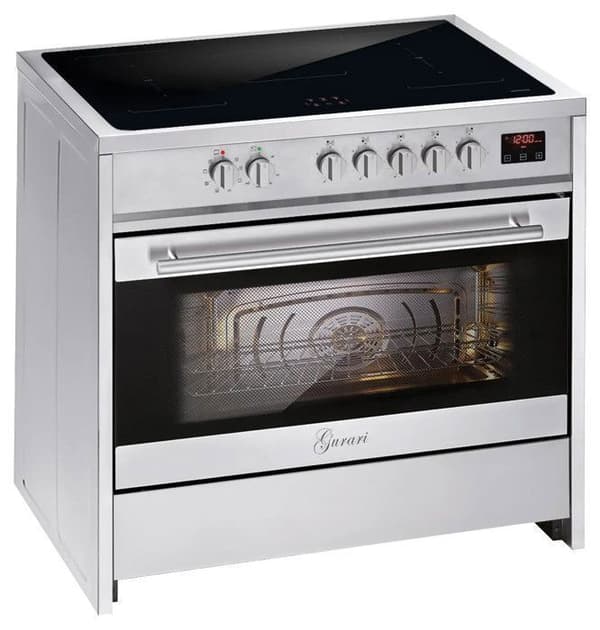GURARI Induktionsspis GCH E 913 X Induktionsspis 90 cm Spis 121L