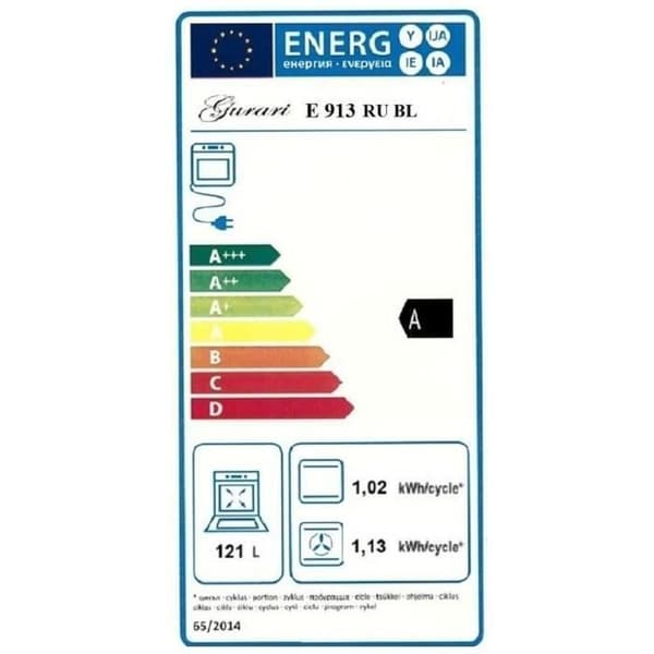 GURARI Induktionskök E 913 RU BL 90 cm + GCH 462 BL 9 Prime Fläkt 90 cm