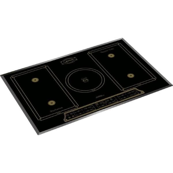 Kaiser Induktion Koksfält, Induktionshäll 77cm, FRIZON, PowerBoost 4,3 KW, 5 SnabbVärme, Koksfält