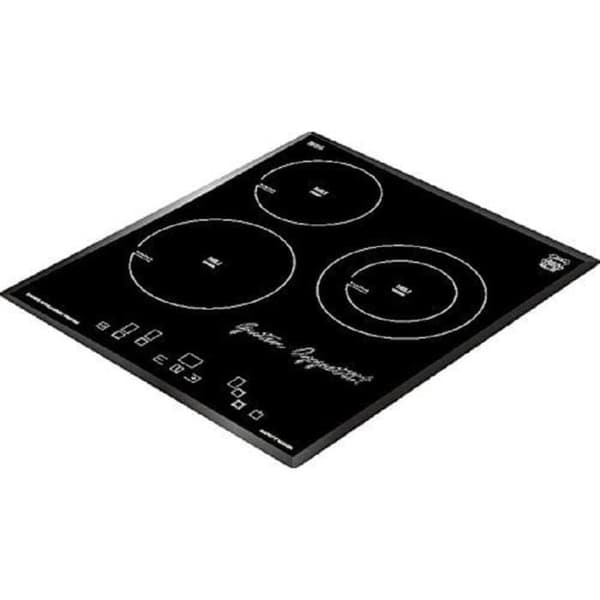 Kaiser KCT 4745 självgående platta 45 cm, Vitrokäramisk platta med 3 High Light matlagningszoner, Inbyggd matlagning platta