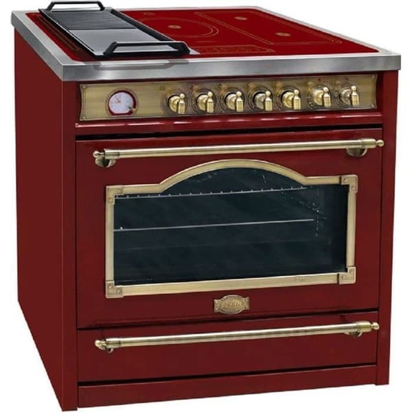Kaiser HC 93655 IRotEm Elektrisk fristående spis 90 cm Empire/Multi 8 Multifunktionell elektrisk ugn med induktionsplatta