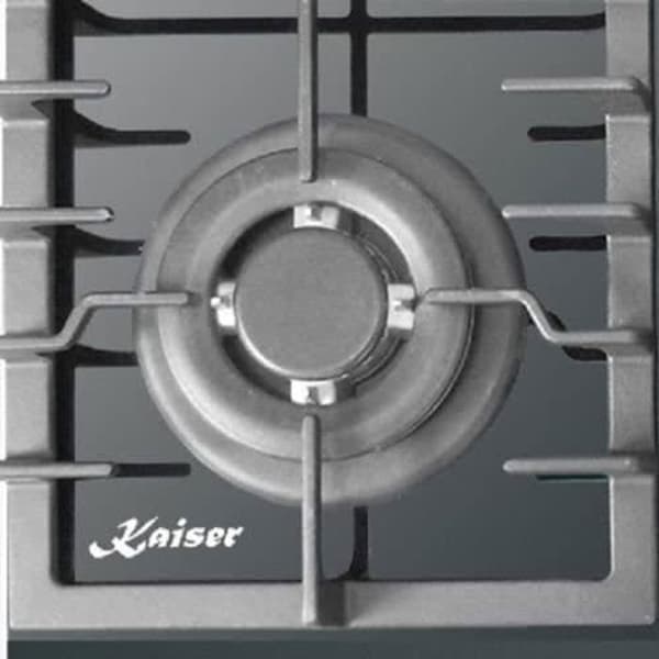 Kaiser KCG 6383 Gaskokplatta 60 cm / exklusiv / Fristående / Spis / 4 brännare - 3,8 kW WOK