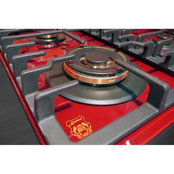 Kaiser Empire KCG 6335 RotEm Gasolghäll 60 cm / exklusiv / Spis / 4 brännare - 3,8 kW WOK