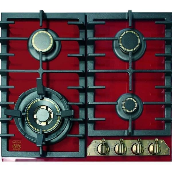 Kaiser Empire KCG 6335 RotEm Gasolghäll 60 cm / exklusiv / Spis / 4 brännare - 3,8 kW WOK