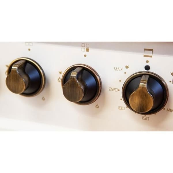 Gurari GCH E 914 Cr R Cuisinière à gaz à encastrer 90 cm, 121L, 8 funktioner, Inbyggd spis