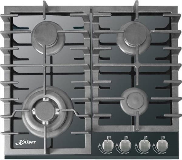 Kaiser KCG 6383 Gasolkök 60 cm / exklusiv / Frittstående / Spis / 4 brännare 3,8 kW WOK