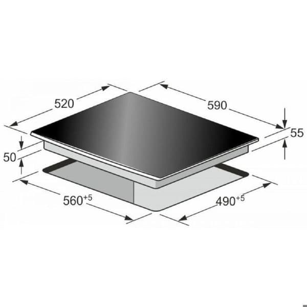 Kaiser KCT 6705 FI Ära Induktionshäll 60cm, 4 matlagningszoner, PowerBooster, glaskeramikhäll