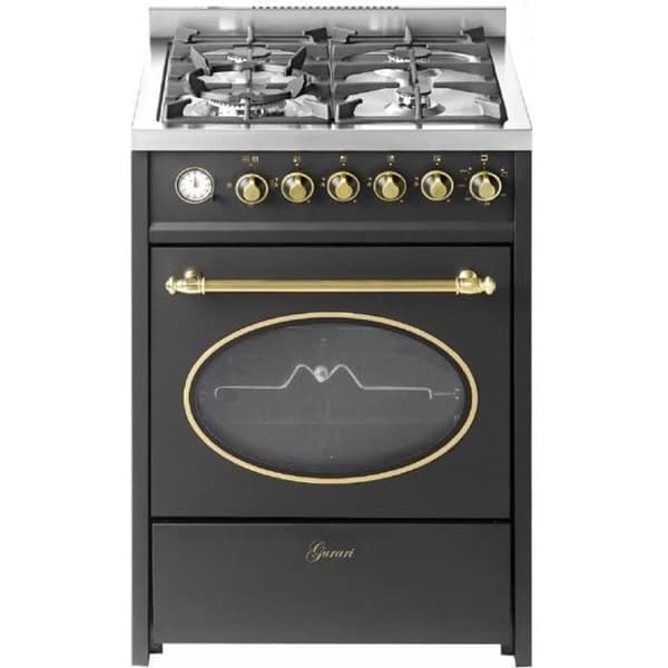 Gurari GCH G 614 BR Gaskök 60 cm naturgas Fl. Gas 4 Kw WOK, Spis.