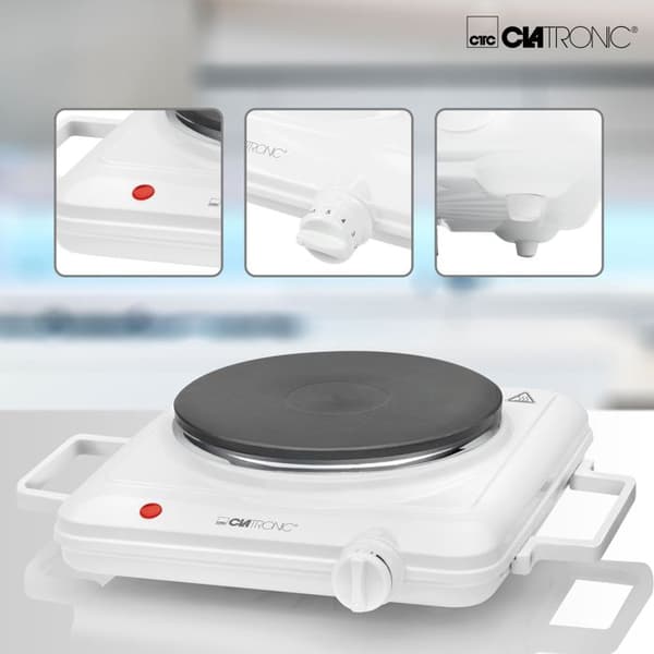 Clatronic EKP 3582 enkelhäll Vit