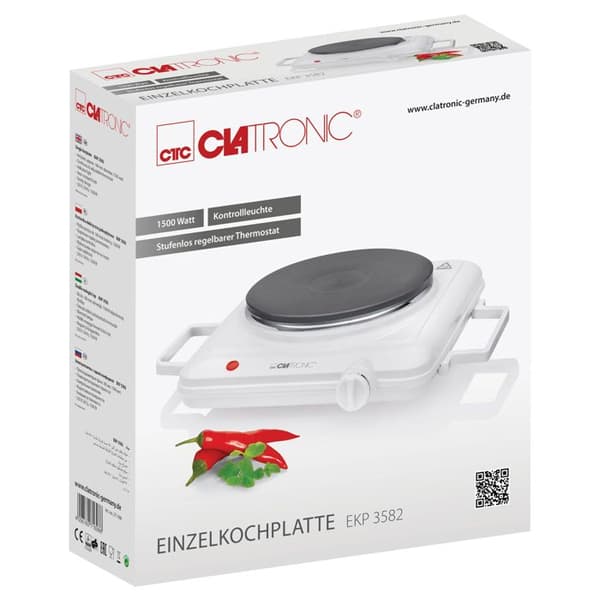 Clatronic EKP 3582 enkelhäll Vit