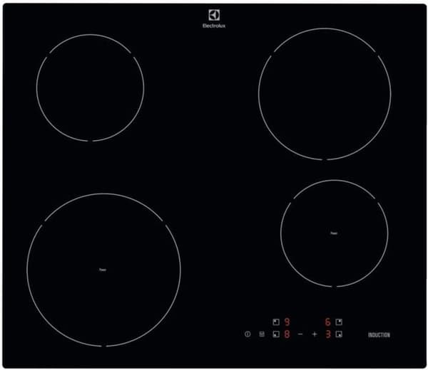 Induktionshäll - Electrolux - LIB60420CK - Svart - 59 cm - 4 kokzoner