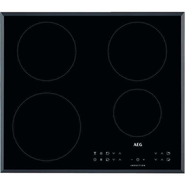Häll - AEG - IKB64301FB - Induktion - 4 zoner - Härdat glas - Elektrisk Svart