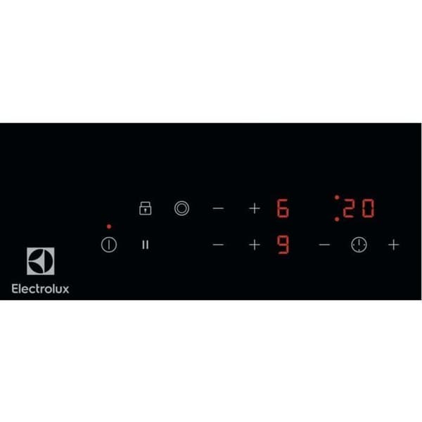 Keramisk spisplatta Electrolux LHR3233CK1 - Svart - 2 Hi-light zoner - 18 cm - 700/1700 W