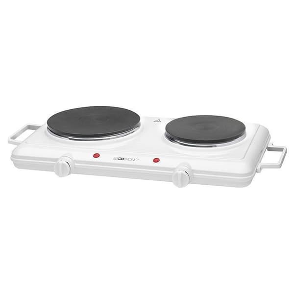 Dubbel kokplatta 2500W Clatronic DKP 3583 Vit