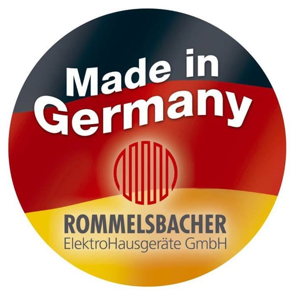 Rommelsbacher fristående häll - THS 1090 - 1000 W häll (Tyskland import)