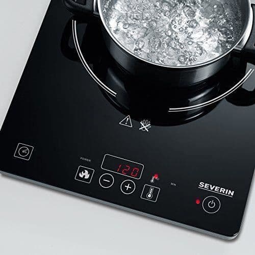 Severin 1071 Induktionskokare 1 Platta 2000 W Svart 28 x 35 x 4,2 cm - 4008146015953
