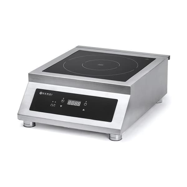 Induktionshäll - Hendi - 5000 D - 5000 W - Rostfritt stål - Touchkontroller
