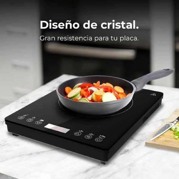Cecotec Bärbar induktionsplatta Full Magma Slim