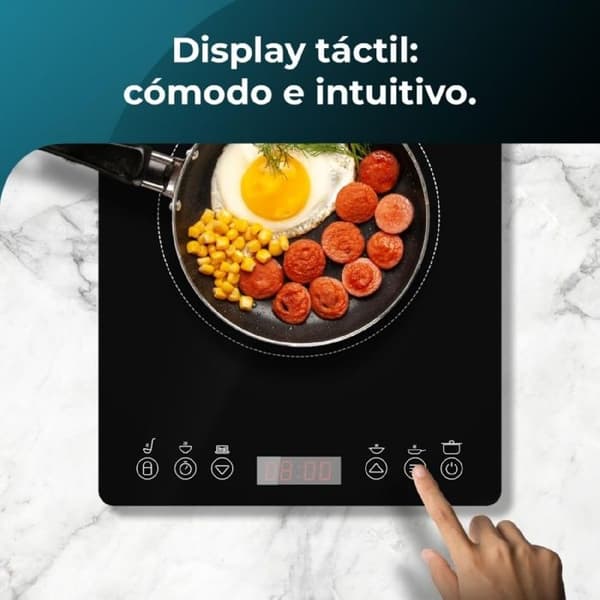 Cecotec Bärbar induktionsplatta Full Magma Slim