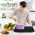 Miniatyrbild 4 av 4: NutriChef dubbelglas keramisk induktionshäll - spishäll med två 1800 bärbara elektriska brännare