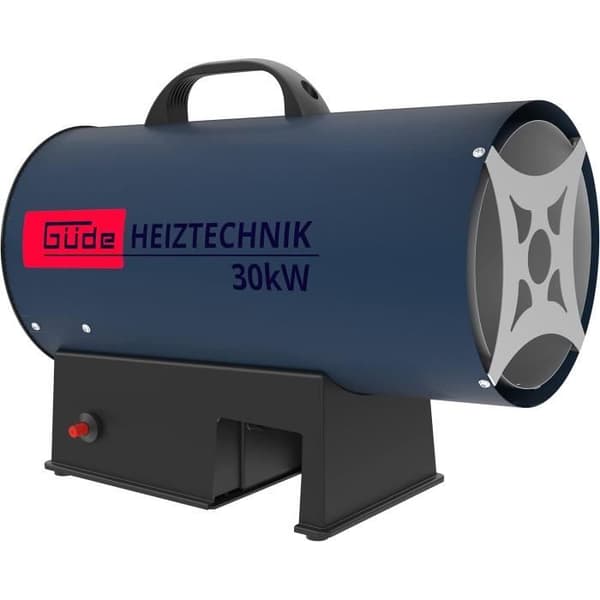 Güde GH 18-0 Trådlös gasvärmare - 30 kW - Rostfritt stållever - Piezoelektrisk tändning - Reducerare