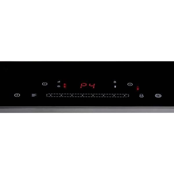 DOMO DO333IP - Dubbel induktionsplatta - 3500W - Pekskärm - Digitaltimer 3h - 7 effektlägen - 20cm