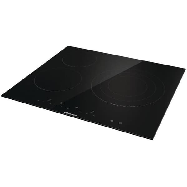 HISENSE keramikhäll - 3 brännare inklusive en 29,5 cm kokzon - E6322C