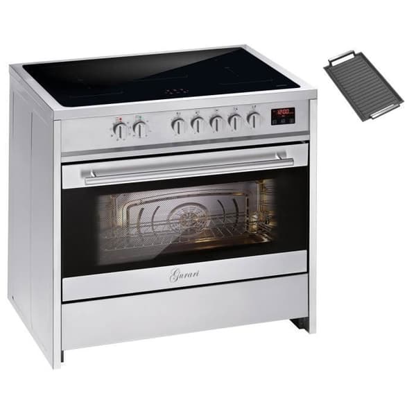 GURARI Induktionshäll E 913 X + spishäll, 90 cm/121L