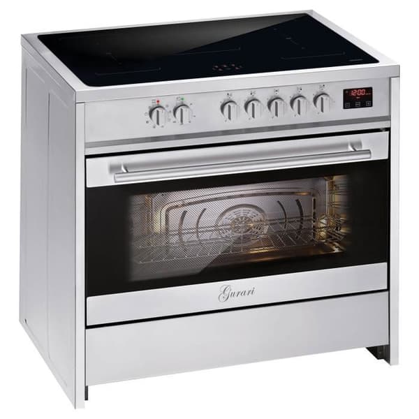 GURARI Induktionsspis GCH E 913 X Induktionsspis 90 cm Spis 121L