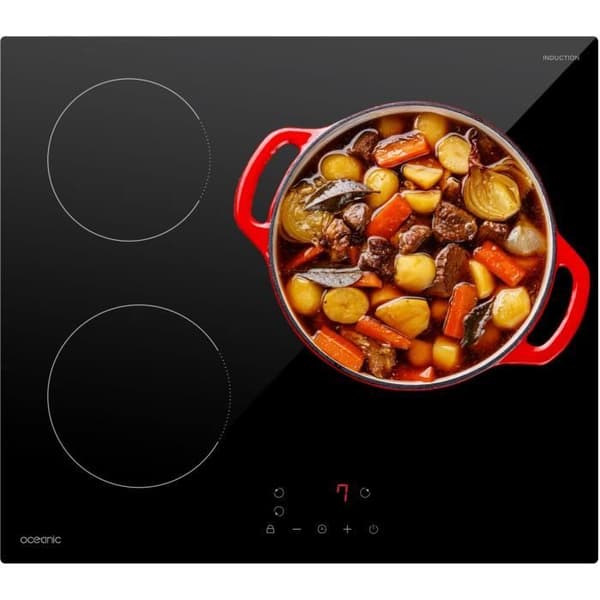 OCEANIC induktionshäll 3 brännare L60 x D52 cm OCEATI3Z7B