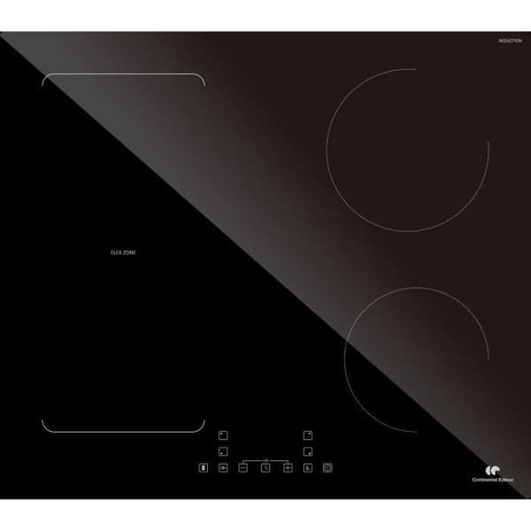 CONTINENTAL EDISON 4-zons induktionshäll CETI4ZFLEX3 - Flex - 7200W - 4 boosters - svart