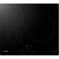 Miniatyrbild 1 av 4: SAMSUNG NZ63M3NM1BB/UR - Induktionshäll - 3 områden - 7200 W - L59 x D57 cm - Glasbeläggning - Svart