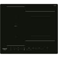Miniatyrbild 1 av 4: HOTPOINT HB2760BNE - Induktionshäll - 3 zoner - 7200W totalt - L 59 cm x D 51 cm - Svart