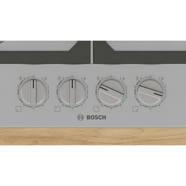 Kaasuliesi - BOSCH-sarja 6 - 4 poltinta - 52 x 58,2 x 4,5 cm - PCP6A5I90 - Ruostumaton teräs