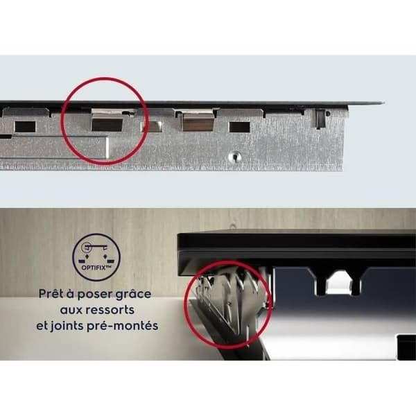 ELECTROLUX LIV6343 - Spishäll - 4 brännare - 7350W - Glasbeläggning - Svart