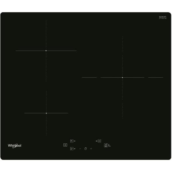 Induktionskogeplade WSQ1160NE 3 BRÆNDERE 60 CM Sort