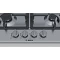 Miniatyrbillede 3 af 6: BOSCH - PGP6B5B90 - Gasbord - 4 brændere - 7500W - L58,2 cm x D52 cm - Rustfrit stål