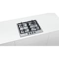Miniatyrbillede 2 af 6: BOSCH - PGP6B5B90 - Gasbord - 4 brændere - 7500W - L58,2 cm x D52 cm - Rustfrit stål