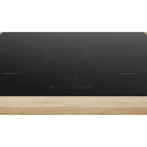 Induktionshäll - BOSCH SER4 - 4 brännare - 4600 W - 59,2 x 52,2 cm - PUE611BB5H - Svart