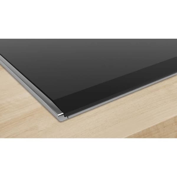 Vitrokeramisk domino - BOSCH SER6 - 2 brännare - 3500 W - 30,6 x 52,7 cm - PKF375FP2H - Svart