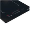 Miniatyrbillede 2 af 6: Indbygget induktions domino - OCEANIC - OCEATI2Z2BF - Flex 2 brændere - 3600 W - Sort