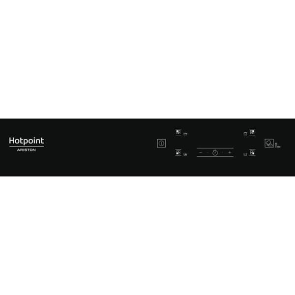 Induktioliesitaso - HOTPOINT - 4 poltinta - P 60 cm - HQ5660SNE - 7200 W - Musta lasipinnoite
