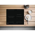 Pikkukuva 4 / 6: Induktioliesitaso - HOTPOINT - 4 poltinta - P 60 cm - HQ5660SNE - 7200 W - Musta lasipinnoite