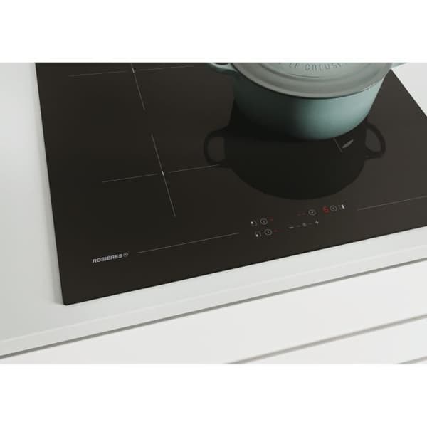 Keramisk spishäll - ROSIERES - 3 brännare - 5500 W - Touchkontroll - 59 x 52 cm - RKD73CT