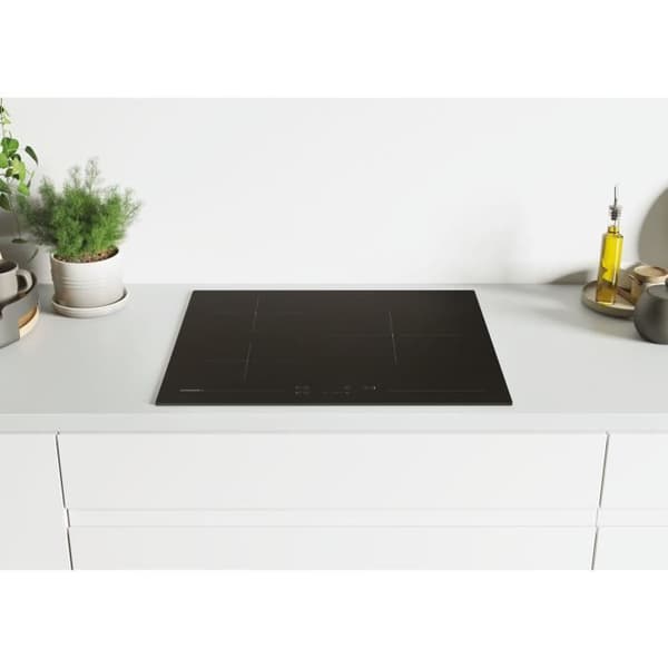 Keramisk spishäll - ROSIERES - 3 brännare - 5500 W - Touchkontroll - 59 x 52 cm - RKD73CT