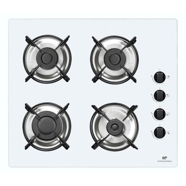 Tabell 4 Fayers Continental Edison - Vitt glas Gas