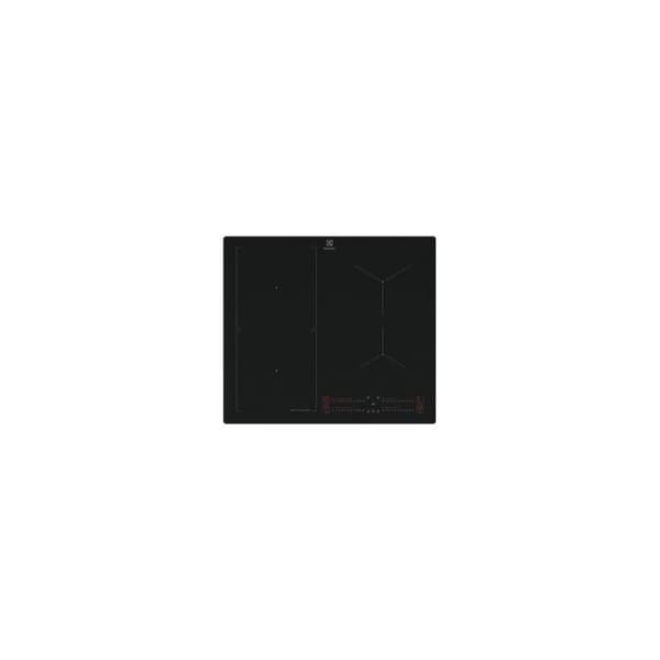 Plattinduktion - Electrolux - EIS62453IZ - 4 zoner - 7350 W - Sensitiva kontroller Svart