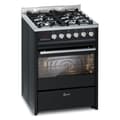 Miniatyrbild 1 av 3: Gurari GCH E 610 BL Gas Elektrisk Spis 60 cm naturgas, naturgas 4 Kw WOK, 60 L
