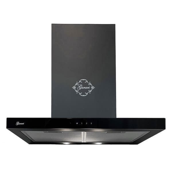 GURARI Gaskök med elektrisk ugn 60 L och kolfilterfläkt 60 cm, 1000m³/h GCH E 610 BL +GCh 462 BL 6 Prime